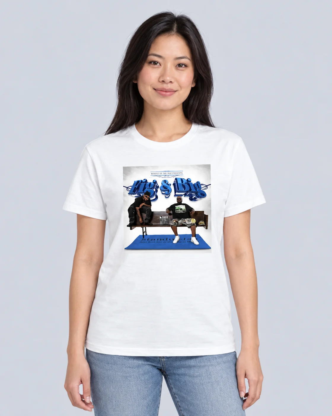 Fig & Big — Album Cover Tee product design 2