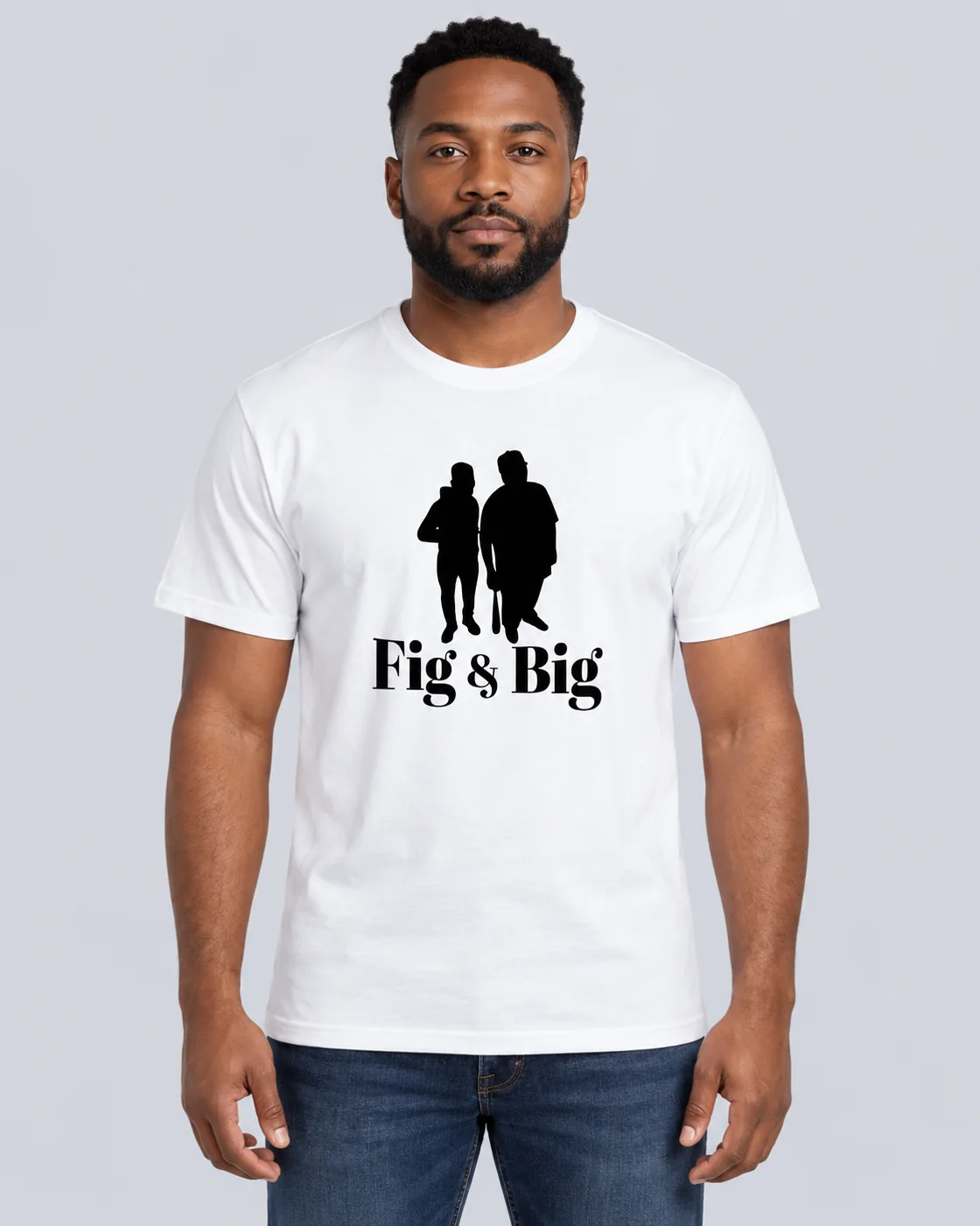 Fig & Big — Silhouette Logo Tee merchandise preview