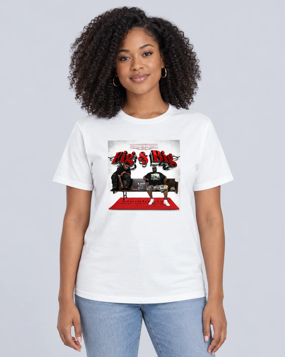 Fig & Big — Album Cover Tee product design 1