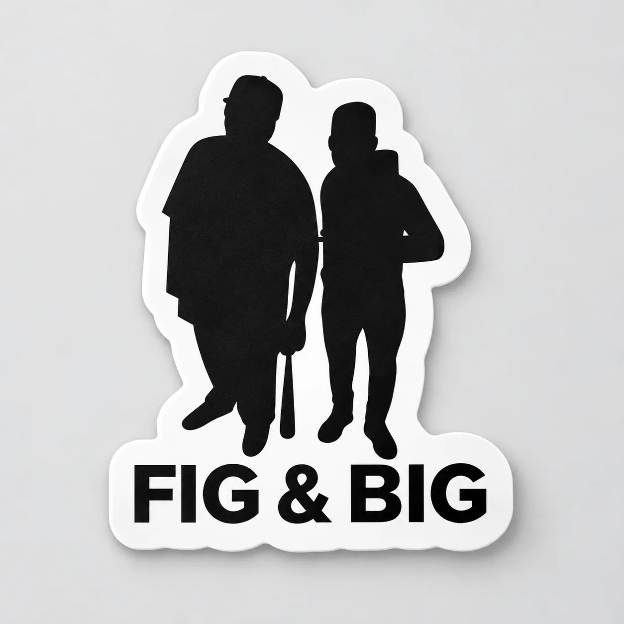 Fig & Big — Die-Cut Sticker merchandise preview