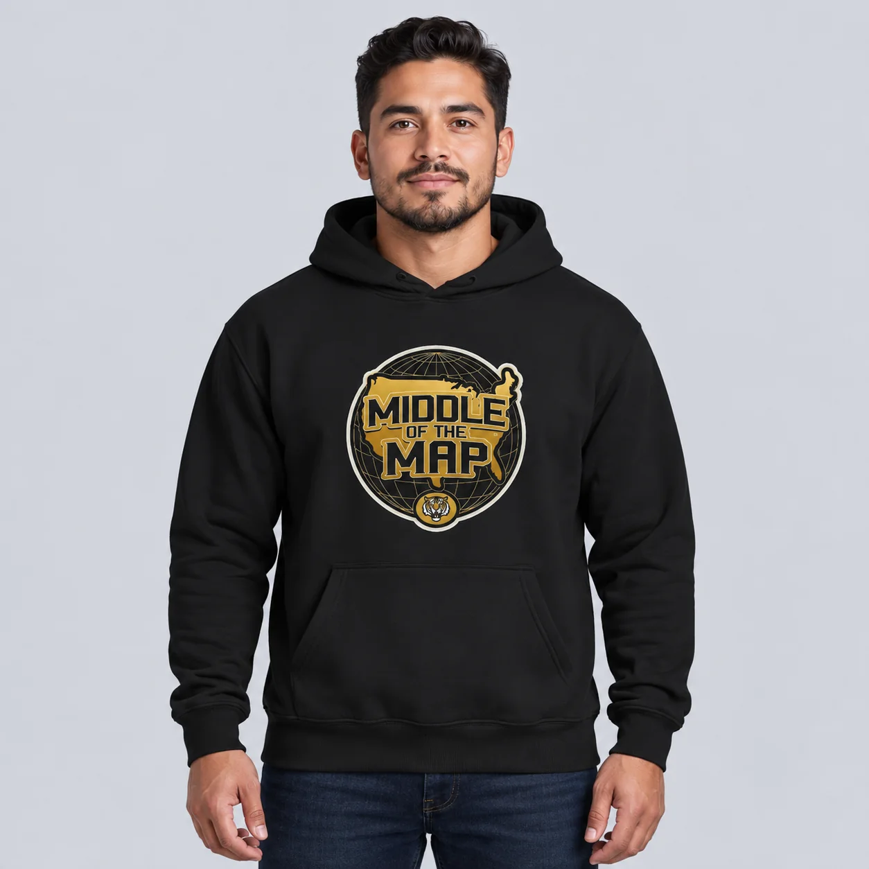 Middle of the Map — Logo Hoodie product design 2