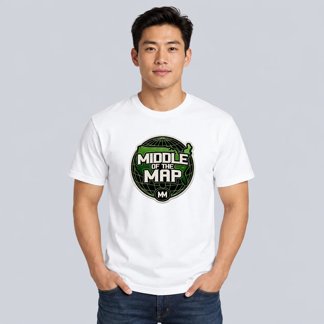 Middle of the Map — Logo Tee merchandise preview
